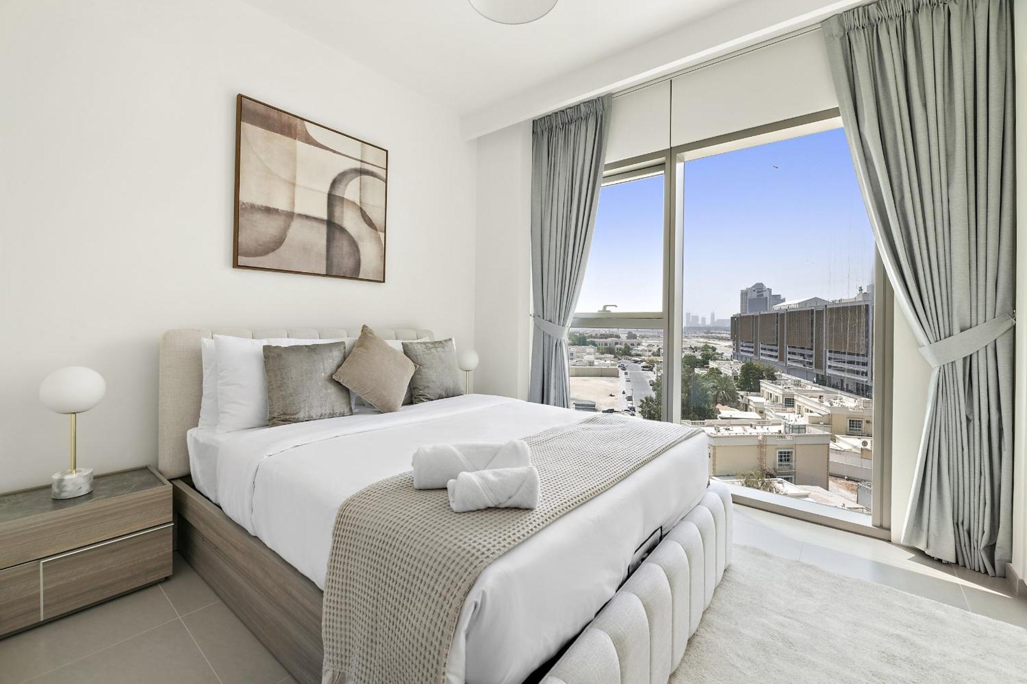 Apartment Vayk - Chic 3br With Burj Khalifa View In Downtown *